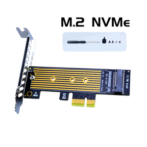 Nuevo Adaptador <span class=keywords><strong>M</strong></span>.2 NVMe a PCIe 4.0, Tarjeta de Expansión Universal para SSD, para Ranuras X1 X4 X8 X16, Tarjeta Convertidora NVMe <span class=keywords><strong>M</strong></span>-Key de 64 Gbps - Product Image 4