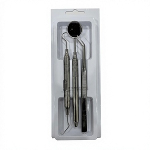 Kit de Examen Dental Básico con Certificación CE, Reutilizable, con Empuñadura Ergonómica, Clase I, Juego de Diagnóstico de 3 Piezas, Instrumentos Quirúrgicos de Grado A+ - Product Image 4
