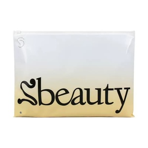 Custom Printed Logo T Shirt Plastic <b>Zip</b> Lock <b>Bag</b> Resealable Matte Frosted Zipper <b>Bags</b> for Clothing Packaging - Product Image 1