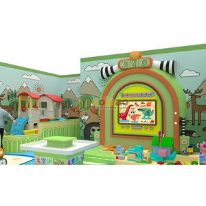 Süßigkeiten-Thema Kinderspielgeräte Spiele Weiche Indoor-Spielgeräte Großer Indoor-Spielplatz für Kinder, Vergnügungspark mit Rutschen - Product Image 5