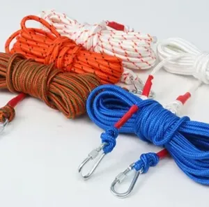 <span class=keywords><strong>Tendedero</strong></span> de cuerda de nailon para exteriores con núcleo de alambre de acero grueso, edredón no perforado, colgante de secado, <span class=keywords><strong>techo</strong></span> de balcón, uso interior/exterior - Product Image 4