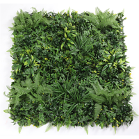 Panneau décoratif mural en herbe artificielle A101, plantes artificielles, herbe verte verticale en plastique, protégée contre les UV, pour mur extérieur