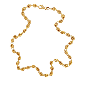 Gemnel moda personalizada cerdo nariz cadena joyería declaración frijol cadena enlace colgantes para collar para mujer - Product Image 2