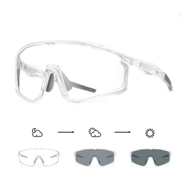 C3-Transparent frame gray lens-day and night general