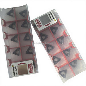 TOMT100408PDER-MJ AH3135 TUNGALOYS <b>Square</b> Tungsten Carbide Inserts CNC Lathe <b>Tool</b> PVD CVD Coating External Turning 3-Year - Product Image 1