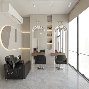 Estación de Manicura, Muebles para Salón de Belleza y Spa, Diseño <span class=keywords><strong>Interior</strong></span> Personalizado para Salón de Peluquería, Decoración y Renovación de Barbería - Product Image 6