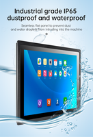 In Stock 12 15 23.8 Inch IP65 Waterproof Embedded Outdoor LCD Monitor VGA HD-MI Industrial Touchscreen Monitor for HMI/Kiosk/ATM
