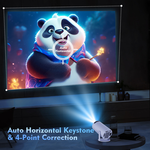 Proyector de Bolsillo Mini Portátil para el Hogar Hy300 Pro, Color Blanco, 260 ANSI Lúmenes, Android 11, Proyector Inteligente LCD/LED, Compatible con 4K - Product Image 6