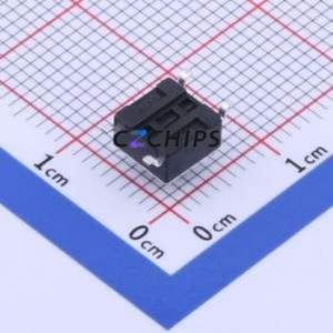 K2-1102SP-D4SC-04 Tactile Switch SMD-4P,6x6mm Switch 2.5N Vertical Mount 6mm 6mm - Product Image 2