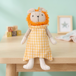 Muñeca de Peluche de Leona Súper Suave para Niñas, Juguete de Peluche Kawaii con Peso, Personalizable para el Día de San Valentín, Relleno de Algodón PP, en Caja, 16 Pulgadas - Product Image 2