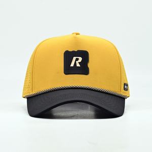 Casquette de baseball imperméable Melin Hat, fabrication OEM, avec patch en caoutchouc, performance hydro, golf, course à pied, entraînement, avec logo personnalisé - Product Image 3