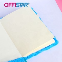 Carnet d'exercices pour l'école 100 pages, carnet personnalisé mignon Kawaii en fourrure pour enfants