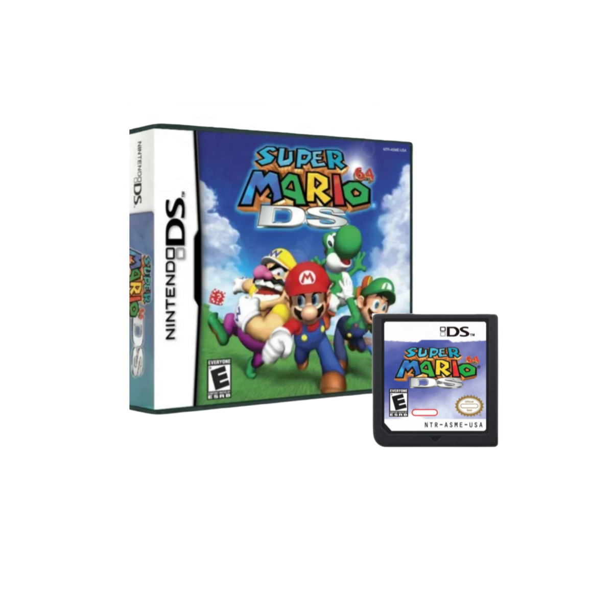 สีดำ-supered marioed 64 DS