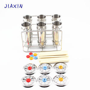 Moldes de polos de hielo para el hogar, herramienta de helado de acero inoxidable, DIY, molde redondo, 6 uds. - Product Image 5