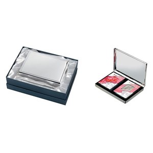 Jeu de cartes personnalisées écologiques avec stylo, portable, 115x156, en papier, pour la famille, emballage personnalisé avec option logo - Product Image 1