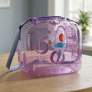 Jaula y Transportador de Plástico 721 para Gerbillas y Animales Pequeños - Product Image 2