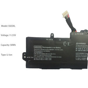 Baterías de Repuesto para Portátiles de 11,55 V y 50 Wh, SS03XL para <span class=keywords><strong>HP</strong></span> EliteBook <span class=keywords><strong>ZBOOK</strong></span> <span class=keywords><strong>14U</strong></span> G5, Batería 932823-1C1 932823-271 932823-2C1 - Product Image 2