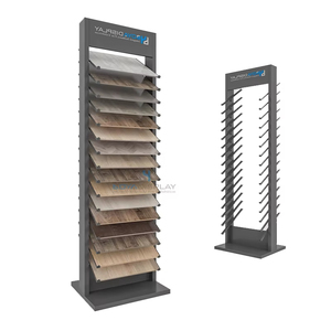 Nhà Máy bán hàng trực tiếp hiện đại phong cách kim loại gạch lát sàn hiển thị giá gốm đứng cho gạch hiển thị - Product Image 6