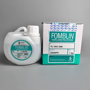 زيت مضخة تفريغ من الفلوروبوليمر بيرفلوروبولي إيثر YL VAC <span class=keywords><strong>25</strong></span>/6 من سولفاي/فومبلين صناعة إيطالية - Product Image 4