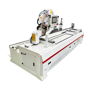 스마텍 목재 힌지 보링 수평 CNC 드릴링 머신 <span class=keywords><strong>3</strong></span>축 <span class=keywords><strong>4</strong></span>헤드 스핀들 고효율 델타 제어 엔진 모터 - Product Image 1