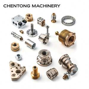 บริการชิ้นส่วนโลหะทองเหลือง อลูมิเนียม เหล็ก ทองแดง แบบ OEM ด้วยเครื่องจักรซีเอ็นซี 5 แกน - Product Image 3