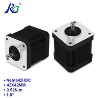 Moteur pas à pas hybride RB NEMA17 42SHDC avec pilote de moteur pas à pas pour bras robotique, moteur 1,5A 0,52N.m 4 fils pour imprimante