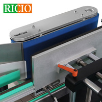 RICIO propose des services de personnalisation approfondie, machine d'étiquetage verticale automatique pour bouteilles, étiquetage auto-adhésif enveloppant
