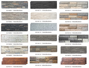 Decoratieve Eenvoudige Installatie Hoge Kwaliteit Wandpaneel Pu Polyurethaan Faux Steen Voor Binnen En Buiten - Product Image 3