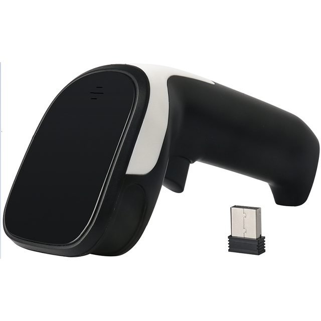 Xkancode Fashionable Handheld 2.4G BT Wireless 1D 2D QR Bar Code Reader Cordless 2D Image Barcode Scanner