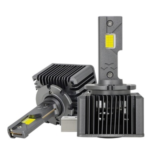 หลอดไฟหน้ารถยนต์ D Series 6000K 100w LED รุ่น D1S D2S D3S D4S D5S D8S หลอดไฟหน้า LED ทองแดงคู่ สำหรับรถยนต์ 12v ความสว่างสูง - Product Image 6