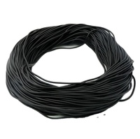 Cordon élastique en caoutchouc silicone noir extrudé, résistant aux basses/hautes températures, sur mesure, prix usine, pour l'étanchéité des tuyaux