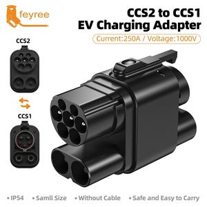 Feyree อะแดปเตอร์ที่ชาร์จ EV FYE33ใหม่ CCS2ไปยัง CCS1สถานีชาร์จเร็ว250kW AC + DC - Product Image 2