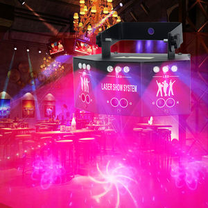 15 ojos a todo color RGB luz láser de escenario DJ Disco Night Club espectáculo de haz láser para KTV cuerpo de aluminio DMX512 MODO DE Control - Product Image 3