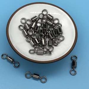 ตะขอเกี่ยวแบบหมุนได้ ทำจากทองแดงและสแตนเลส รุ่น 1401201008060 อุปกรณ์ตกปลาสำหรับน้ำเค็ม ใช้กับเหยื่อปลอมและแหจับปลา - Product Image 2