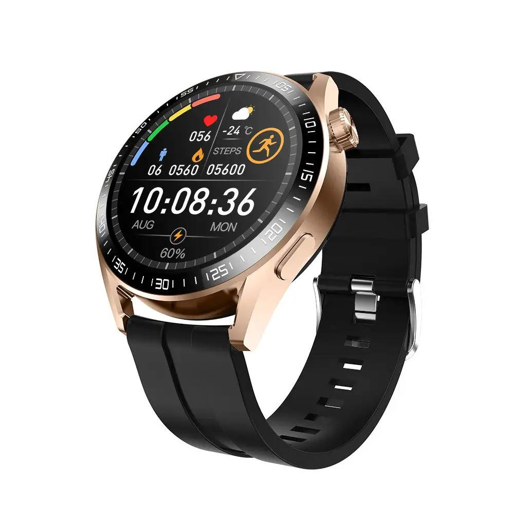 Factory Outlet Gs3 Max Stainless Steel Middle Frame Health Positioning Bt Voice Calls Nfc Ali Pay Smart Watch Gs3 Max