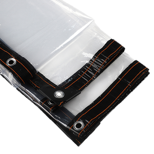 Lona Transparente Tewango de PE, 2mx3m, Impermeable, para Jardín, Plantas, Gazebo, Pérgola, Cubierta para Perros, Ventanas, Resistente al Viento - Product Image 2