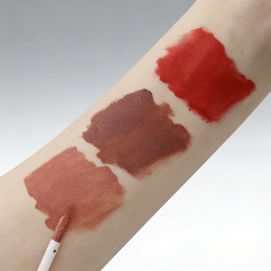 ลิปสติกเนื้อแมทแบบน้ำ 39 สี ไม่มีโลโก้ ติดทนนาน เครื่องสำอางวีแกน แบรนด์ส่วนตัว แฟชั่นทันสมัย - Product Image 5
