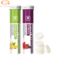 Complément Énergétique Chumita pour Adultes, Comprimés de Vitamine C aux Saveurs de Fruits Multiples, Mélange de Boissons Électrolytiques, Comprimés Effervescents de Vitamines