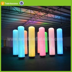 <span class=keywords><strong>Colonne</strong></span> <span class=keywords><strong>lumineuse</strong></span> gonflable <span class=keywords><strong>LED</strong></span> pour mariage et fête, tube lumineux gonflable rempli d'air - Product Image 6