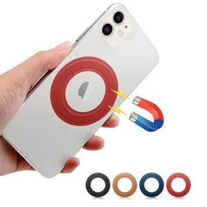 Più nuovo di Disegno del Cerchio di 3M Sticker Aggiornamento Supporto Del Telefono Funzione Magnetica Del Telefono Mobile Caso Della Parte Posteriore Autoadesivo Magico per il iPhone