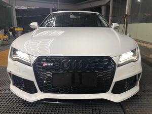 Pare-chocs avant avec grille pour <span class=keywords><strong>Audi</strong></span> A7 RS7 Style accessoires de voiture de haute qualité kit de carrosserie automobile pour les pièces de réglage matériau PP 2009-2014 - Product Image 2