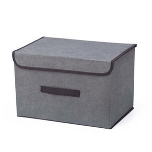 Clothing Organizer <b>Storage</b> <b>Box</b> Rectangle Foldable With Lid Large Capacity For Clothing Toys And Other Items - Product Image 5