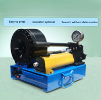 Crimpeuse de Tuyaux Hydrauliques Manuelle Portable 35 kg, Machine à Sertir les Tuyaux d'Huile Haute Pression et les Tuyaux Diesel Anti-explosion