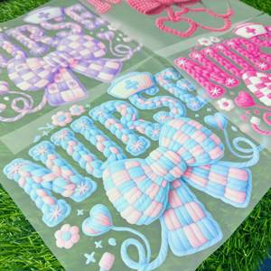 Оптовый набор DTF-наклеек для медсестер: термотрансферные стикеры DTF для печати на футболках, перенос изображений на одежду - Product Image 4