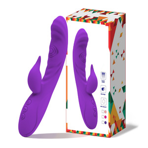 Masajeador AV de vibración de doble aleteo de 7 frecuencias, diseño <span class=keywords><strong>para</strong></span> lamer la lengua <span class=keywords><strong>para</strong></span> masturbación femenina, juguete sexual <span class=keywords><strong>para</strong></span> adultos - Product Image 1