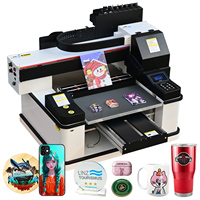 Imprimante à jet d'encre UV automatique Vevor SIHAO A1 6090 130W Imprimante UV DTF pour PVC Tête d'impression EPSON XP600 Dimension d'impression A3