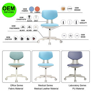 Silla de oficina nórdica verde de diseño moderno con función de elevación Silla elegante y económica para la Oficina - Product Image 2