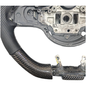 Volante de Fibra de Carbono <span class=keywords><strong>Mercedes</strong></span> AMG para Clase C, Clase E, Clase S, W205, W213, W222 - Línea AMG, Mejora de Rendimiento - Product Image 4