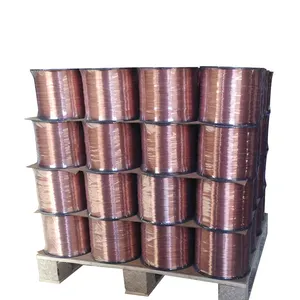 0.6/0.7/0.8mm copper coated mild steel welding wire for coil nails