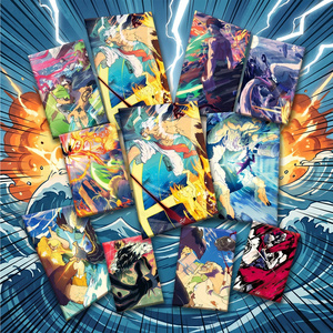 Juego de Cartas de Anime de Una Pieza Más Vendido, Panel Cyberpunk/<span class=keywords><strong>Manga</strong></span>, Coleccionable de Alta Calidad, Regalos para Adolescentes, Pedidos al por Mayor - Product Image 1